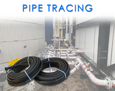 Industrial pipe tracing system