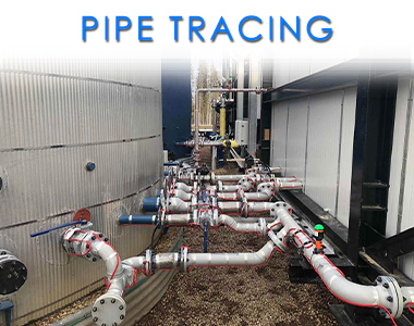 Industrial pipe tracing system